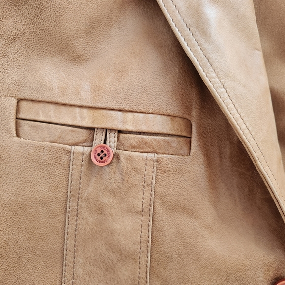 🔥HOST PICK 🐮COLUMBIA vintage leather jacket for men - Picture 9 of 12